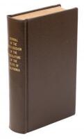 Journal of the Fifth Session of the Legislature of the State of California...at the Cities of Benicia and Sacramento [with] eight further documents including Dr. John B. Trask's Report on the Geology of the Coast Mountains and Part of the Sierra Nevada: E