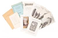 Collection of catalogues and ephemera from Dawson's Bookshop