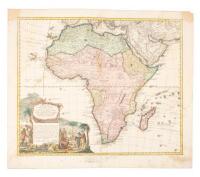 Africa Secundum Legitimas Projectionis Stereographicae regulas et juxta recentissimas relationes et observationes in subsidium vocatis quoque veterum Leonis Africani…