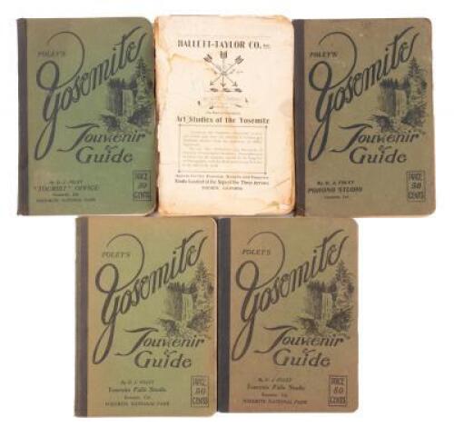 Yosemite Souvenir & Guide (cover title) - four editions