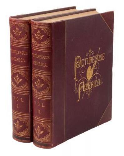 Picturesque America, or, the Land We Live in. A Delineation by Pen and Pencil of the Mountains, Rivers, Lakes, Forests, Water-Falls, Shores, Canons, Valleys, Cities, and Other Picturesque Features of Our Country.