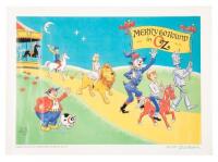 Merry Go Round in Oz Print