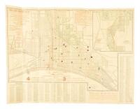 Map of Long Beach and the harbor district / Map of San Pedro and Wilmington