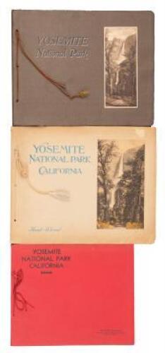 Three Yosemite view books