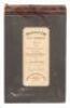 Abstract of Title and List of Incumbrances on 180 acres of the "Watmough Tract" part of the Petaluma Rancho Sonoma County, California