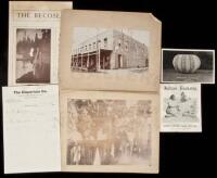 Group of items related to Abe Cohn and his store, the Emporium, in Carson City, Nevada