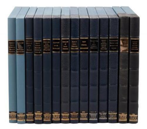 Fifteen sets of keepsakes from the Book Club of California