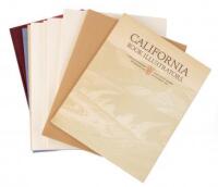 Collection of keepsakes, newsletters, prospectuses, announcements, and other items from the Book Club of California