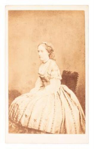 Carte-de-visite portrait of Therese Yelverton