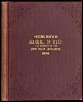 Drumm's Manual of Utah, and Souvenir of the First State Legislature, 1896