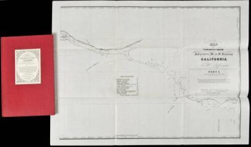 Map of the Emigrant Road from Independence, Mo. to San Francisco, San Francisco