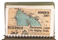 Handwritten California Fishing Diary