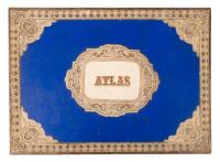 Seven jigsaw maps circa 1877 with box