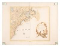 Generalkarte von Nordamerica samt den Westindischen Inseln Verfasst von Herrn Pownall