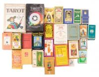 21 tarot card and other divination card decks [with] Oswald Wirth's Le Tarot: Des Imagiers du Moyen Age