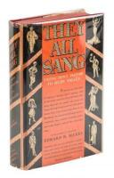 They All Sang: From Tony Pastor to Rudy Vall&eacute;e