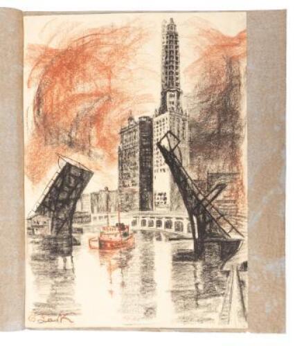 Archive of prints, drawings, and ephemera from Austrian-American artist Betty Lark-Horovitz