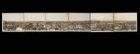 Six-panel gelatin silver print panorama of Portland, Oregon