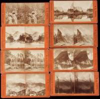 144 stereo view photographs of Yosemite