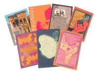 Five rock postcards from Bill Graham Presents
