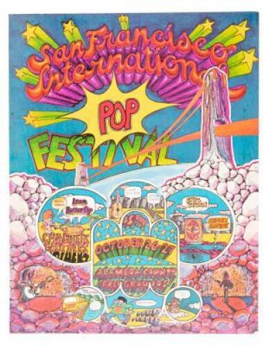 San Francisco International Pop Festival postcard