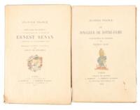 Three works by Anatole France with pochoir illustrations