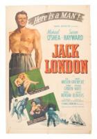 Jack London "Here is a Man!" one sheet movie poster