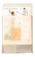 Player&rsquo;s Cigarettes picture cards &ldquo;Golf&rdquo; series, complete, Nos. 1-25