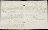 Autograph Letter, signed, as Solicitor of the Treasury