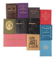 Eleven miniature books and keepsakes from the Press of Ward Schori