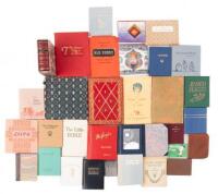 Thirty-two modern miniature and pocket books