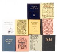 Thirty-three miniature books from the Hillside Press