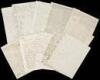 Archive of approximately 34 holograph letters, nearly all from merchants and traders to William Shepard Wetmore, China Trade merchant and supercargo, plus 7 related documents - 2