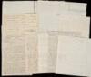 Archive of approximately 34 holograph letters, nearly all from merchants and traders to William Shepard Wetmore, China Trade merchant and supercargo, plus 7 related documents - 3