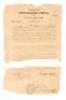 Original indentured servant contract for a Chinese man in Cuba, for a period of eight years