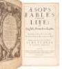 &AElig;sop's Fables with his Life: In English, French & Latin... Illustrated with One hundred and Twelve Sculptures by Francis Barlow - 2