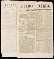 Liberia Herald - two issues