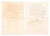Ten documents from the period of the U.S. occupation of Cuba following the Spanish-American War, each signed by Emilio Bacardi as Alcalde (i.e. Mayor) of Santiago de Cuba