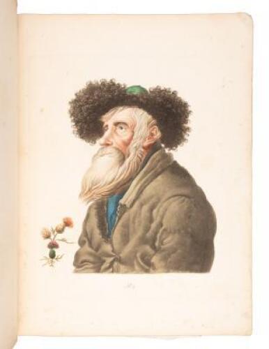 Volksgem&auml;lde Und Charakterk&ouml;pfe Des Russischen Volks... / Tableau des moeurs et des usages, des occupations et des divertissements des Russes ou Suite de dessins originaux d'apr`es nature. Erster Heft Mit 8 colorirten Bl&auml;ttern
