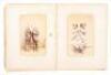 Album with 45 carte-de-visite photographs of Siamese twins, giants, midgets, and other circus "freaks" - 3