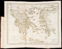 Recu&eacute;il de Cartes G&eacute;ographiques, Plans, Vues et M&eacute;dailles de l'Ancien Gr&egrave;ce, Relatifs au Voyage de Jeune Anacharsis, Pr&eacute;c&eacute;d&eacute; s'une Analyse Critique des Cartes