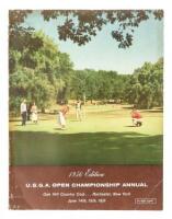 USGA 56th Open Championship Annual, Oak Hill Country Club, Rochester, New York.