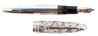 Soulmakers for 100 Years Sterling Silver and Granite Limited Edition Fountain Pen