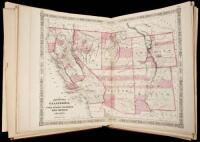 Johnson's New Illustrated (Steel Plate) Family Atlas...including the latest Federal Census, a Geographical Index, and a Chronological History of the Civil War in America