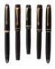 Lot of Five Vintage Montblanc Fountain Pens