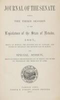 Journal of the Senate During the Third Session of the Legislature of the State of Nevada, 1867