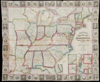 Phelps's Travellers' Guide Through the United States; Containing Upwards of Seven Hundred Rail-Road, Canal, and Stage and Steam-boat Routes. Accompanied with a New Map of the United States