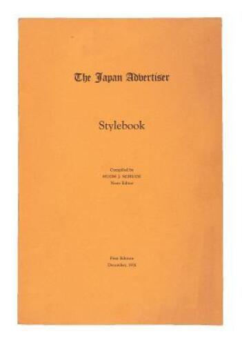 The Japan Advertiser Stylebook