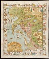 Pictorial map of San Diego