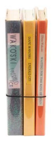 Three Signed Volumes of Diane Wakoski